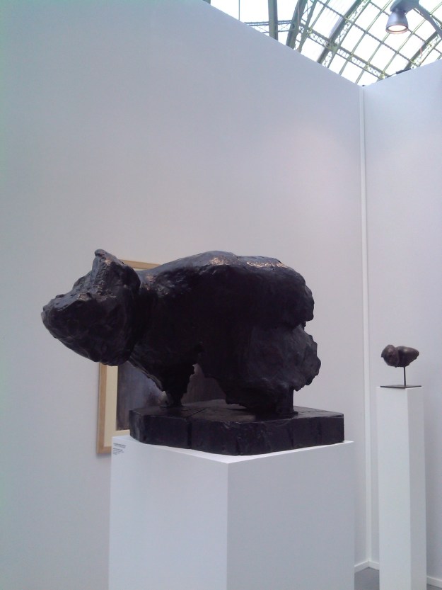 pierre edouard, sculpture, artparis, galerie ditesheim, 2014